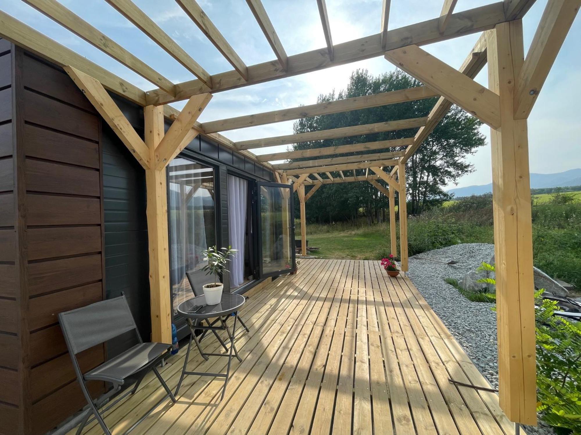 Appartamento Tiny House With Mountain Views Turany Esterno foto