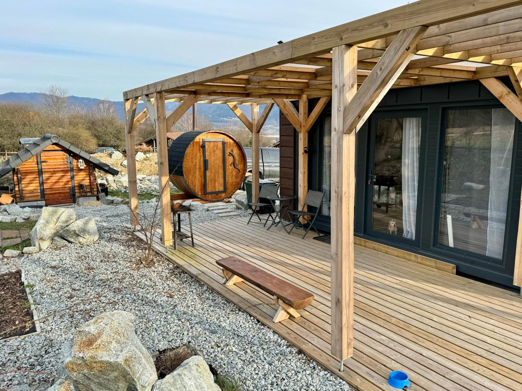 Appartamento Tiny House With Mountain Views Turany Esterno foto